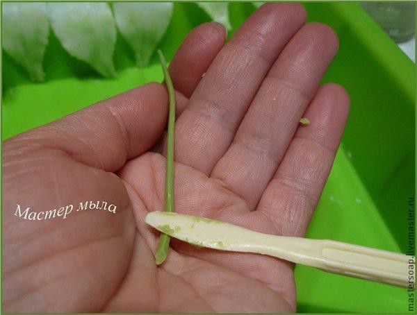 Мастер класс по изготовлению мыльной лилии: часть 4