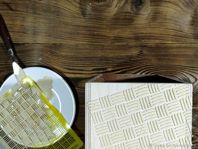 Короб для хранения "Бетон и ржавчина"