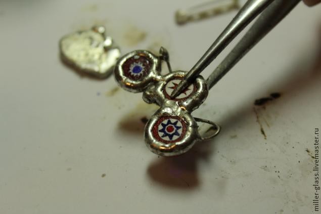 Фьюзинго-витражная брошь: часть 2