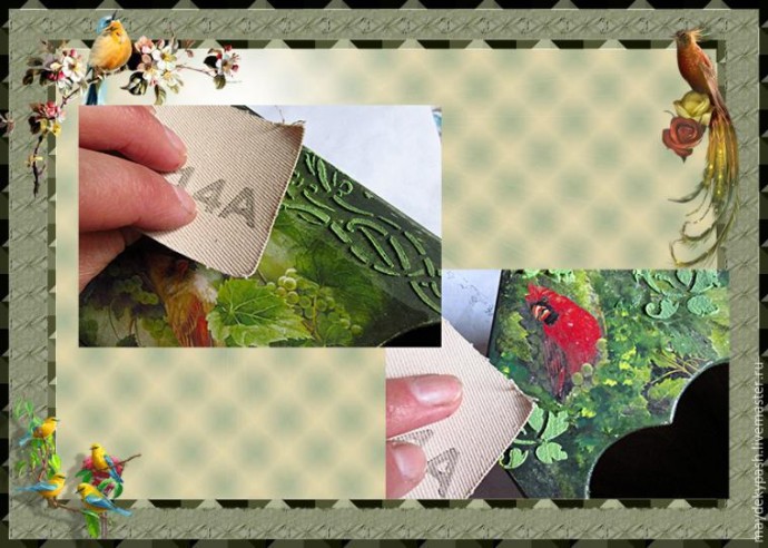 Делаем чайный домик "Райский сад": часть 4