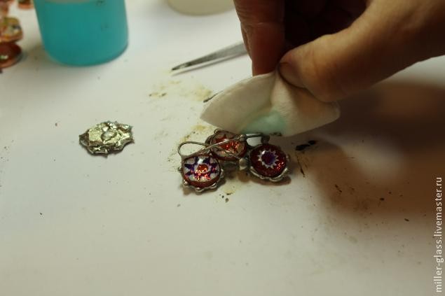 Фьюзинго-витражная брошь: часть 2