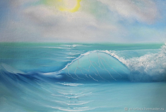 Пишем морской пейзаж масляными красками: часть 2