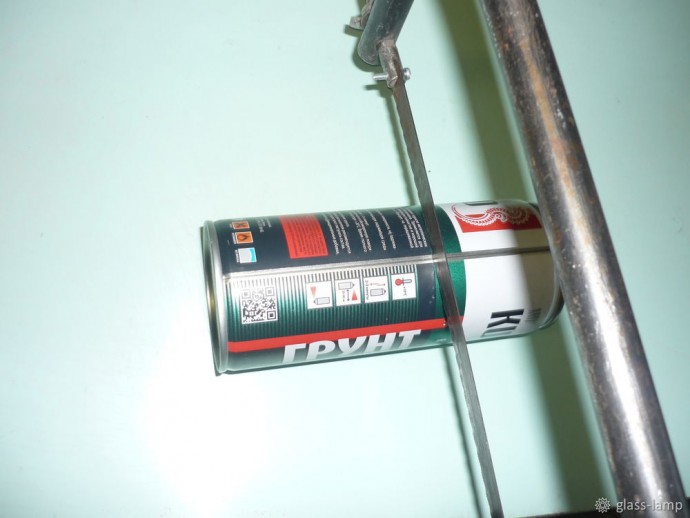 Изготавливаем настольный светильник из стеклянной бутылки: часть 1