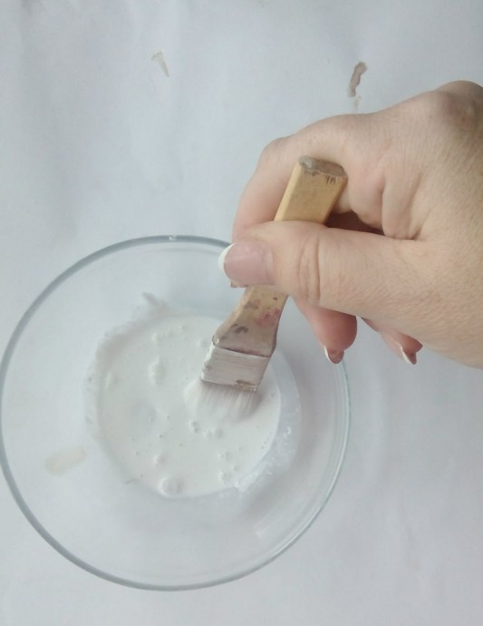 Декупаж короба для специй: часть 1