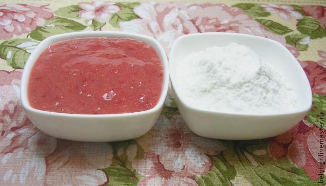 Клубничная маска своими руками
