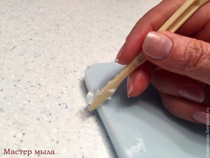 Мастер-класс по мыльной картине "Снегирь": часть 3