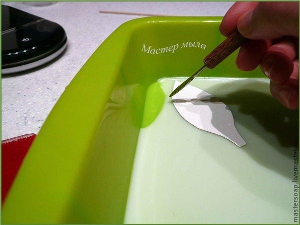 Мастер класс по изготовлению мыльной лилии: часть 1