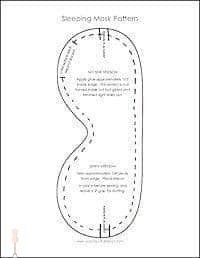 Маска для сна и дорожная подушка