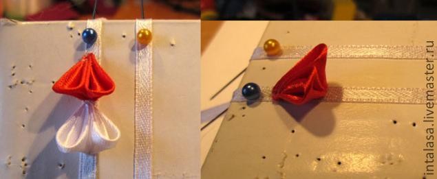 Создаем шидаре: основной элемент украшений в технике канзаши