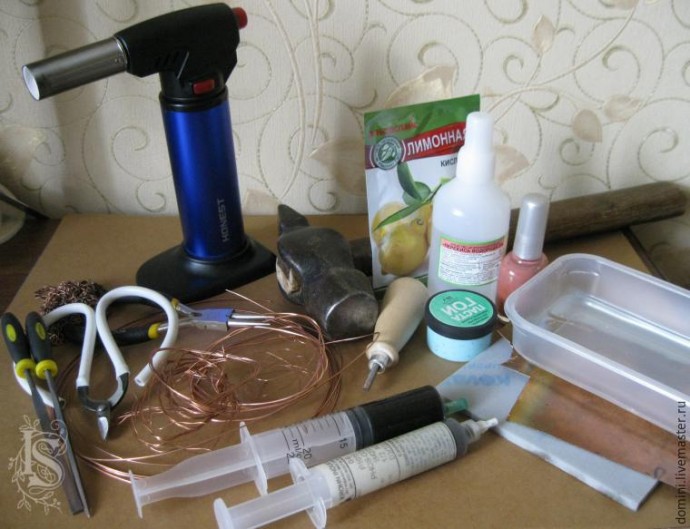 Делаем ключ для Козерога в технике wire work: часть 1