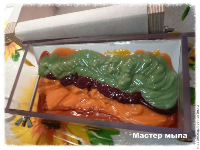 Варим мыло с яблочками с нуля: часть 3