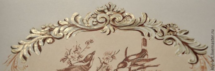 Декорируем чайную коробку "В старом шале": часть 3