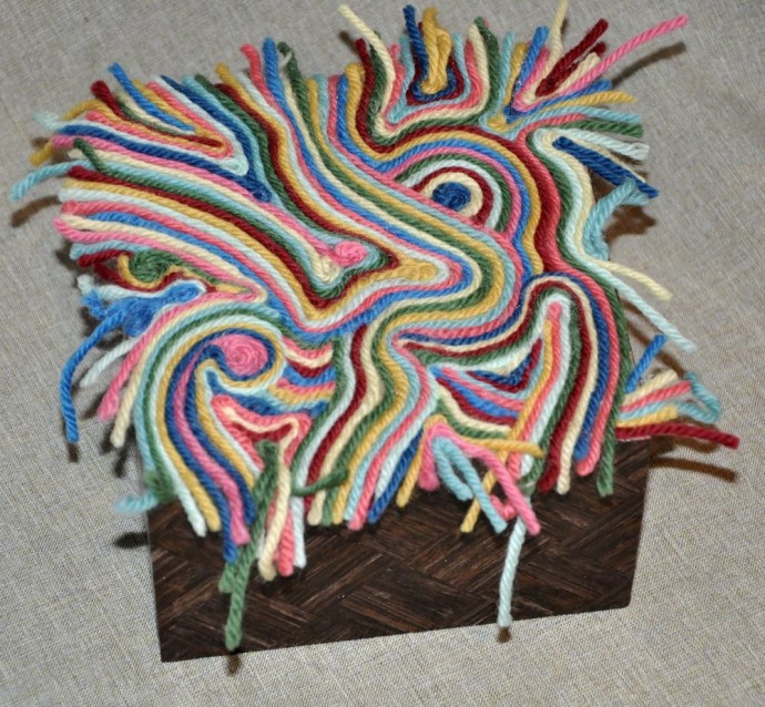 Декорирование шкатулки в стиле китч: часть 5