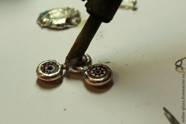 Фьюзинго-витражная брошь: часть 1