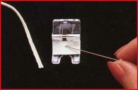 Как пристрочить тесьму