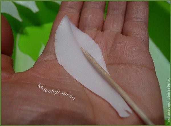 Мастер класс по изготовлению мыльной лилии: часть 2