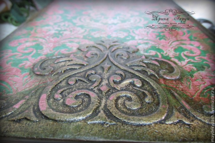 Процесс создания ежедневника "Тайна старого замка": часть 5