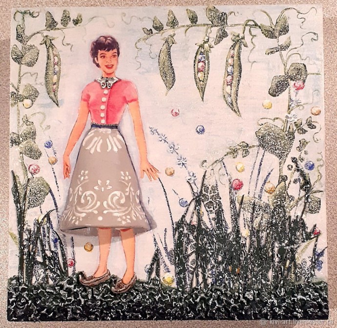 Создаём живописный фон в работе: часть 3