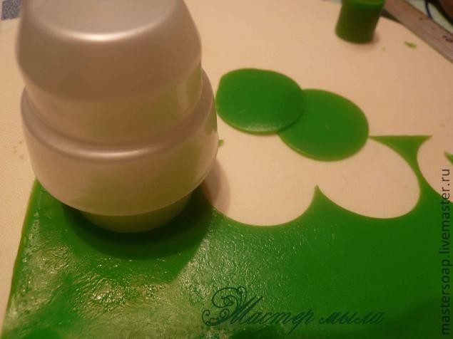 Мастер-класс по мыльной композиции "Красный мак": часть 4