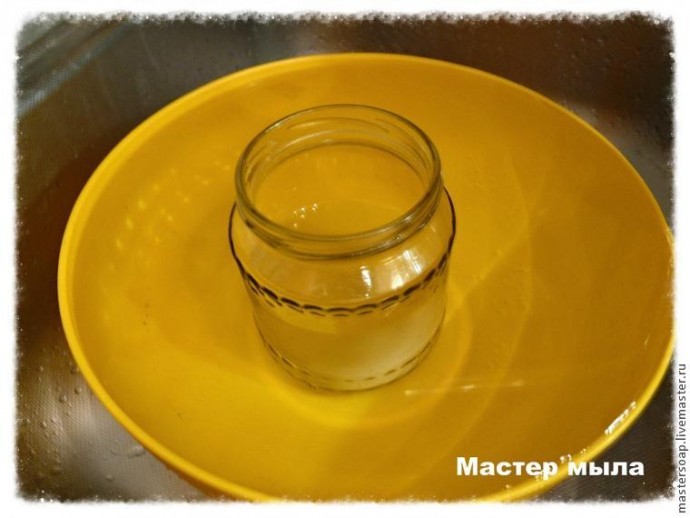 Варим мыло с яблочками с нуля: часть 2