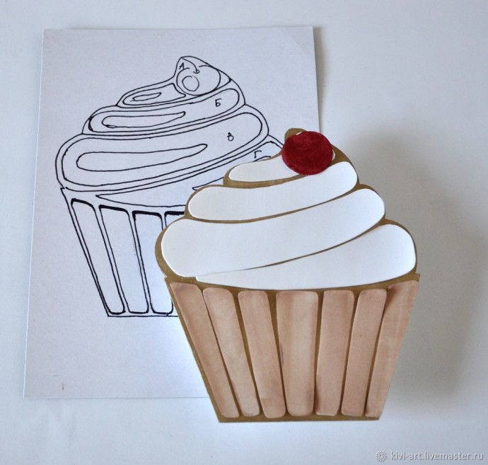 Делаем сумочку-кекс своими руками: часть 2