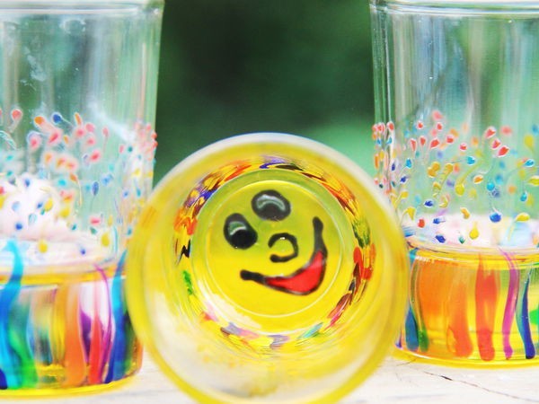 Как сделать радужные стопочки-улыбашки: часть 3