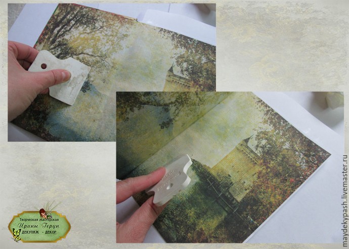 Процесс создания ежедневника "Тайна старого замка": часть 3