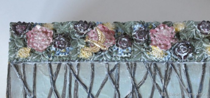 Декорируем шкатулку в различных техниках: часть 4