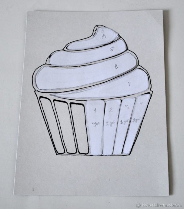 Делаем сумочку-кекс своими руками: часть 2