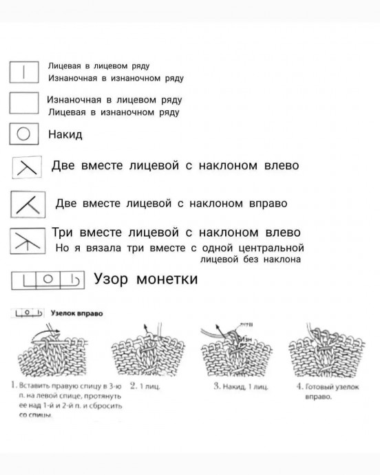 Красивый топ спицами