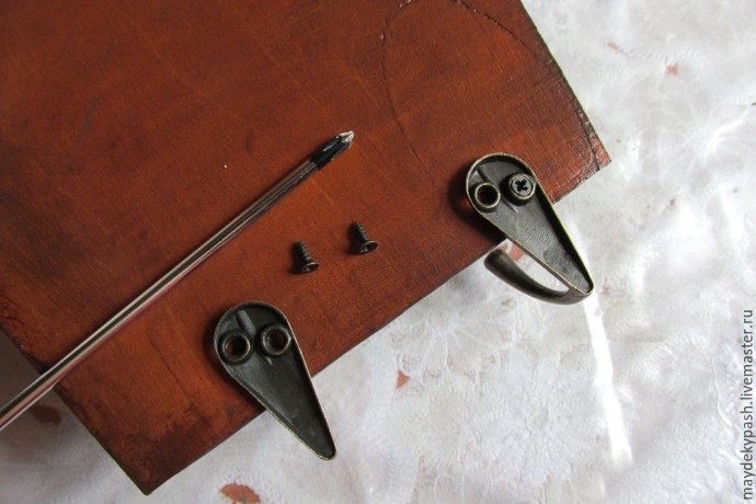 Ключница-вешалка "Медвежата": часть 4