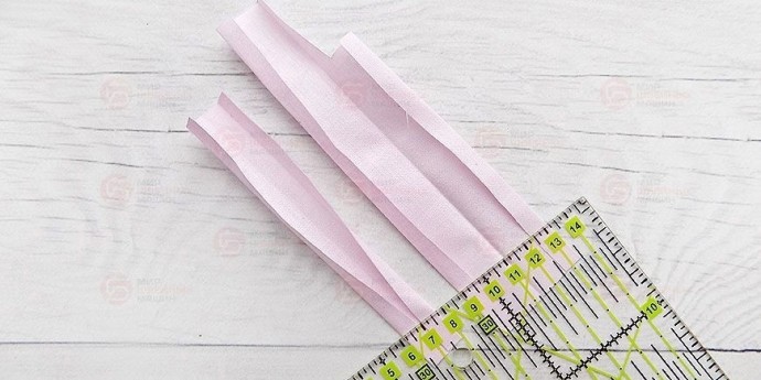 Обработка разреза рукава планкой