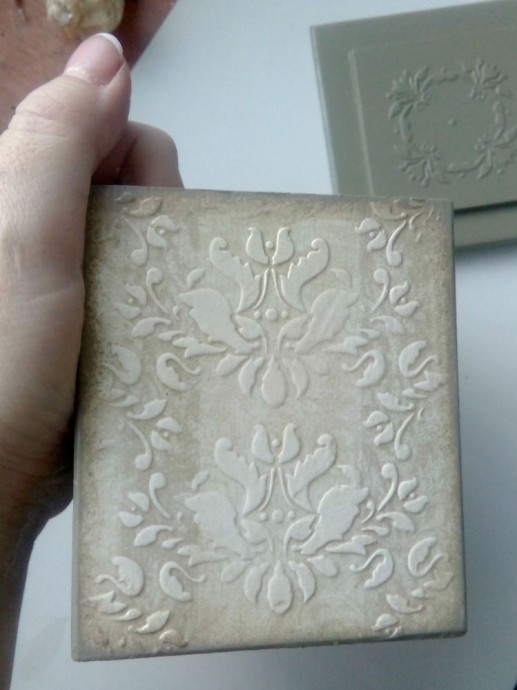 Декупаж короба для специй: часть 2