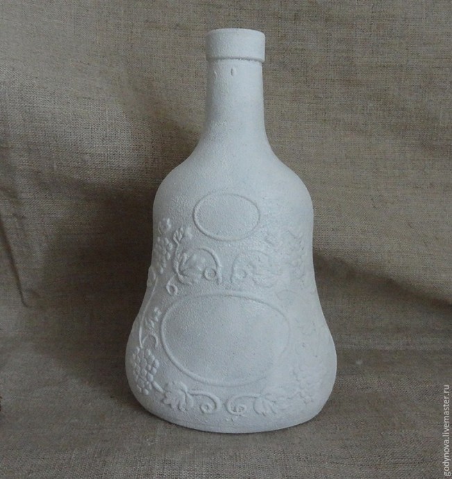 Мастер-класс: декор бутылки для святой воды в технике декупаж, часть 1