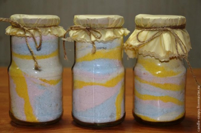 Творим и лечимся: "насыпушка" из морской соли, мастер-класс