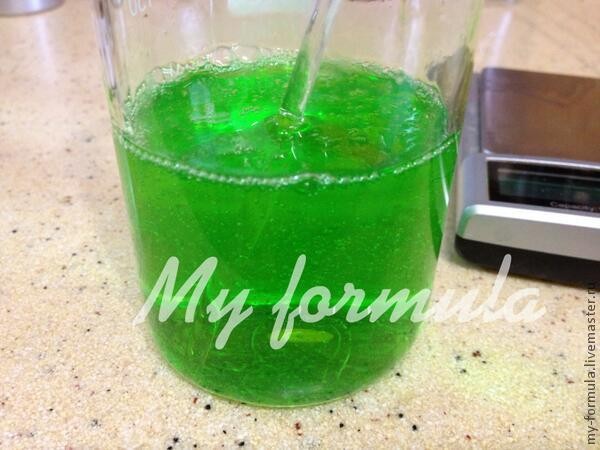 Гель для душа своими руками