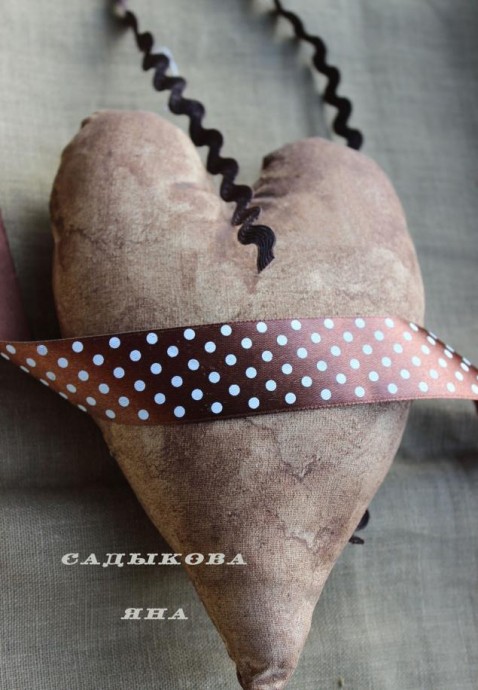 Изготовление кофейного сердечка