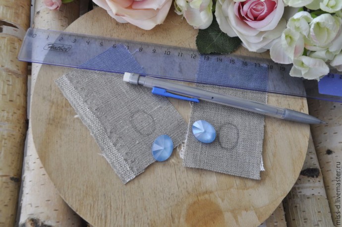 Создаем серьги «Розы Рококо» с c кристаллами Swarovski: часть 1