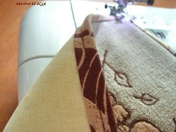 Мастер-класс по пришиванию бейки и аккуратной обработке края изделия