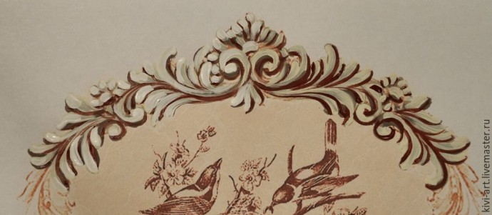 Декорируем чайную коробку "В старом шале": часть 3