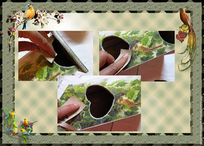 Делаем чайный домик "Райский сад": часть 2