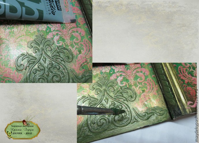 Процесс создания ежедневника "Тайна старого замка": часть 2