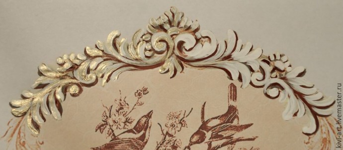 Декорируем чайную коробку "В старом шале": часть 2