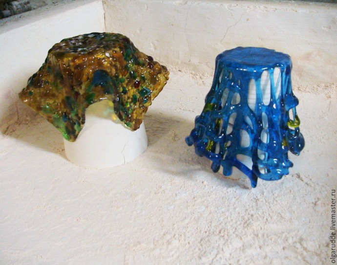 Создаем подсвечник из цветного стекла в технике фьюзинг: часть 4