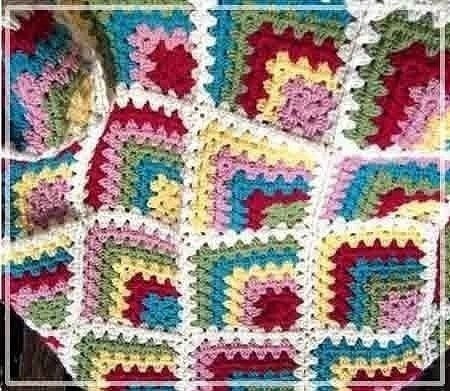 Геометрические мотивы для пледов