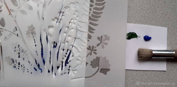 Создаём живописный фон в работе: часть 2