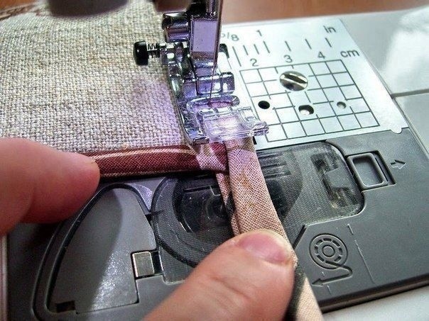 Мастер-класс по пришиванию бейки и аккуратной обработке края изделия