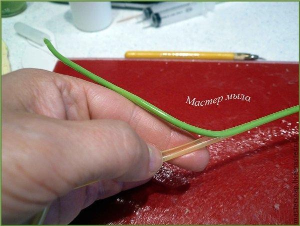 Мастер класс по изготовлению мыльной лилии: часть 4