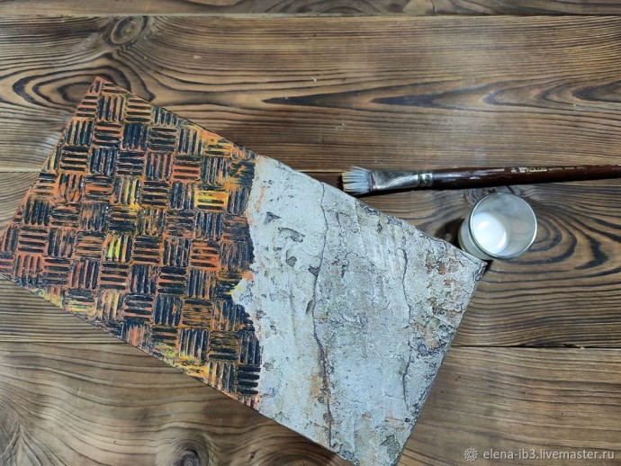 Короб для хранения "Бетон и ржавчина"