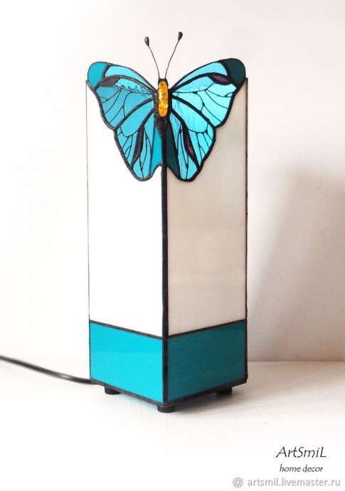 Тонкости изготовления светильника в технике Тиффани: часть 3